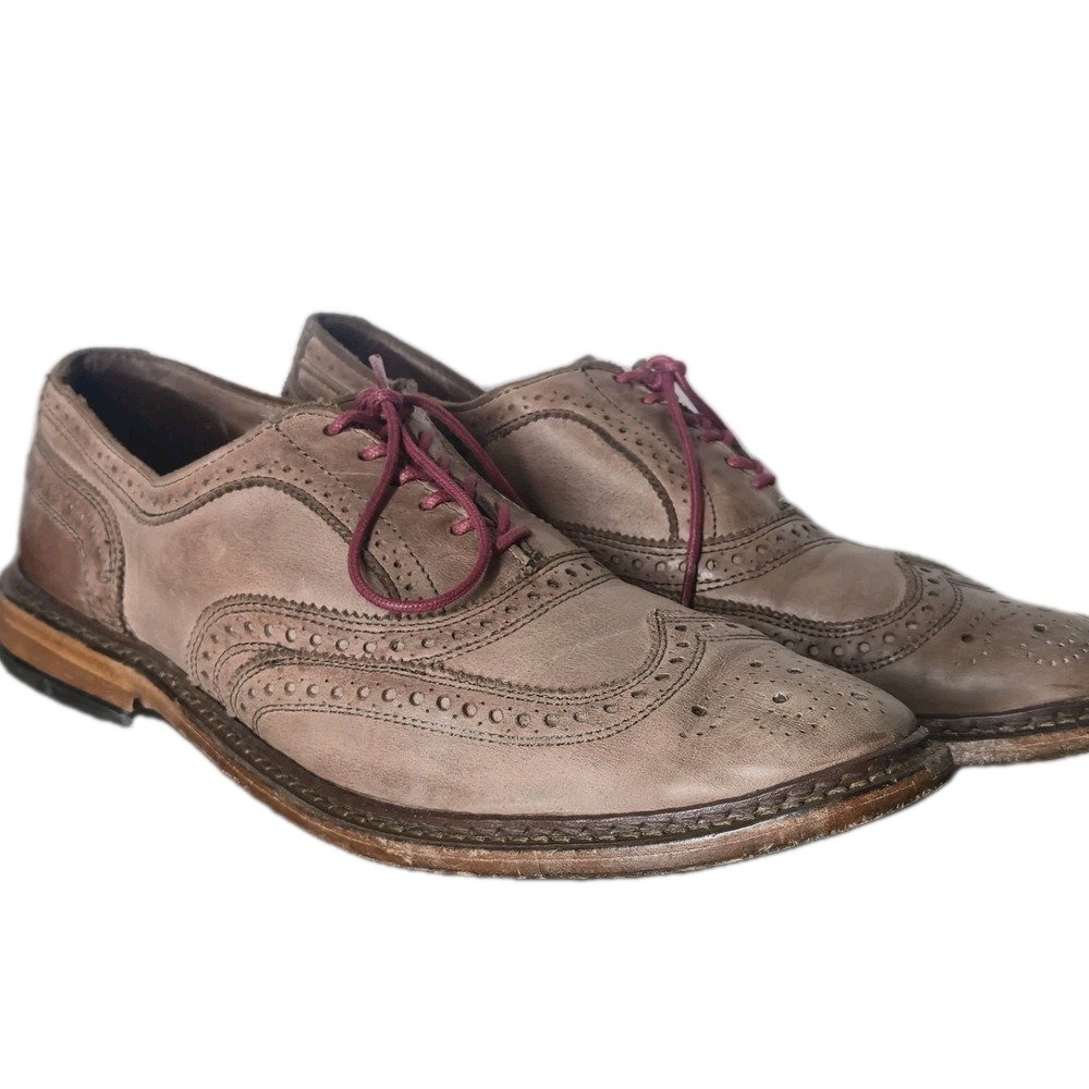 Allen Edmonds Neumok Wingtip Oxford Leather Dress Shoes Men's Size 10 D